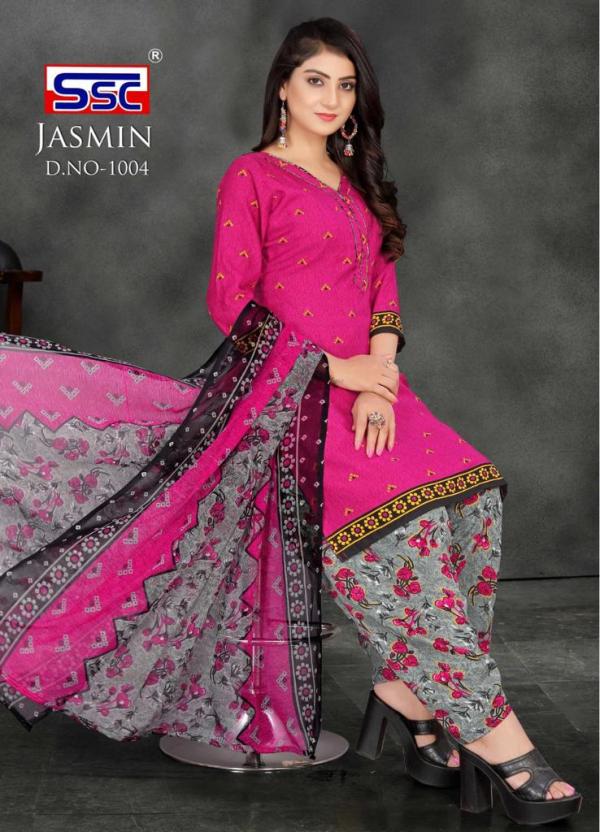 Ssc Jasmin Vol 33 Printed American Crepe Dress Material Collection
